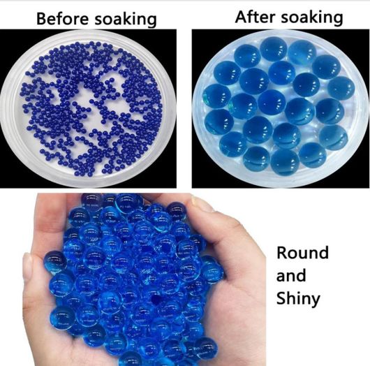 SJVJ Electric Water Ball Blaster Toy for Outdoor Activities with Small Balls Bullets Water Gun (Multicolor)